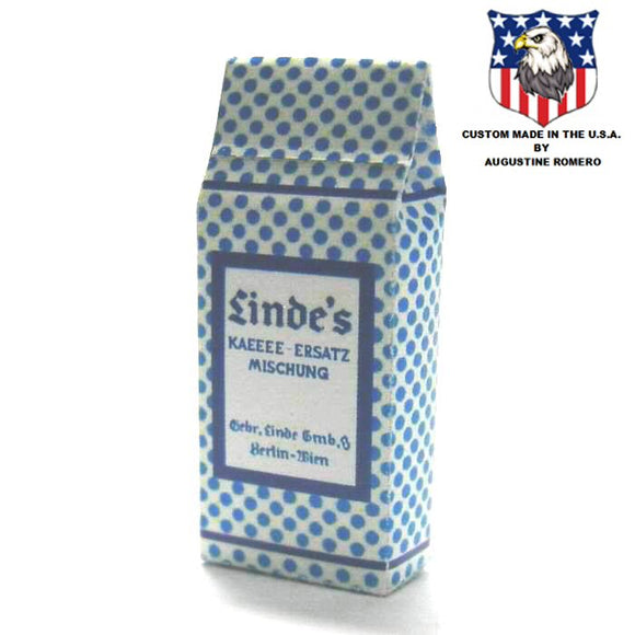 Coffee Bag  (blue & white paper)