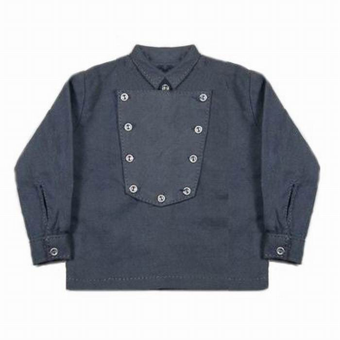 イングランド代表 vintage print uniform Civil War Shirt Nine Button Bib Front Style, Western Shirt