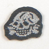 German - SS Cap Skull Insignia 