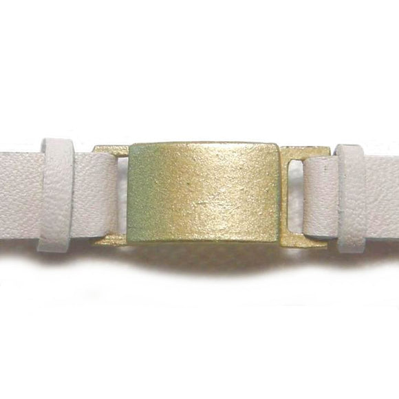 Belt - Marine Enlisted (white w/brass plate)