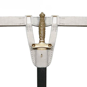 Civil War - Artillery NCO Belt (white leather)