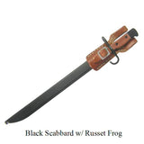 Bayonet black scabbard