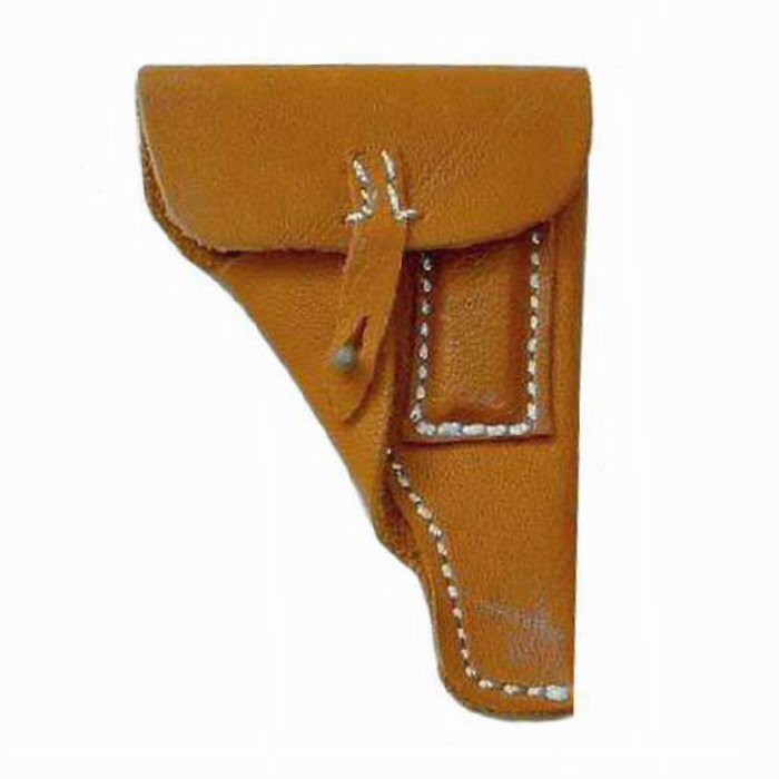 Holster Cuir Travaillé Battle Gear Toys 1/6 #852-01 - Thème Western