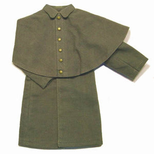 Western- Greatcoat (grey/green w/brass buttons)