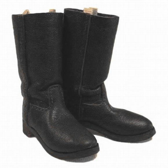 WWI - German Boots  (black leather)