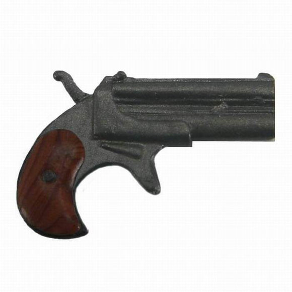 Western - Derringer Pistol (gunmetal w/brown handle)